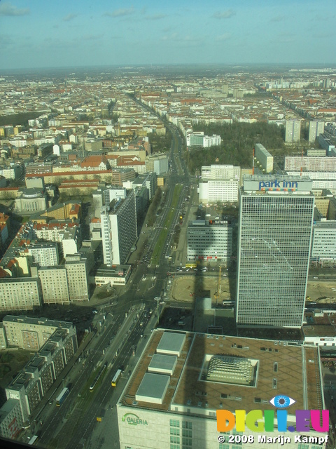 25430 Shadow of Fernsehturm Berlin (TV Tower)